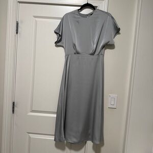 Elegant Gray Women's Dress